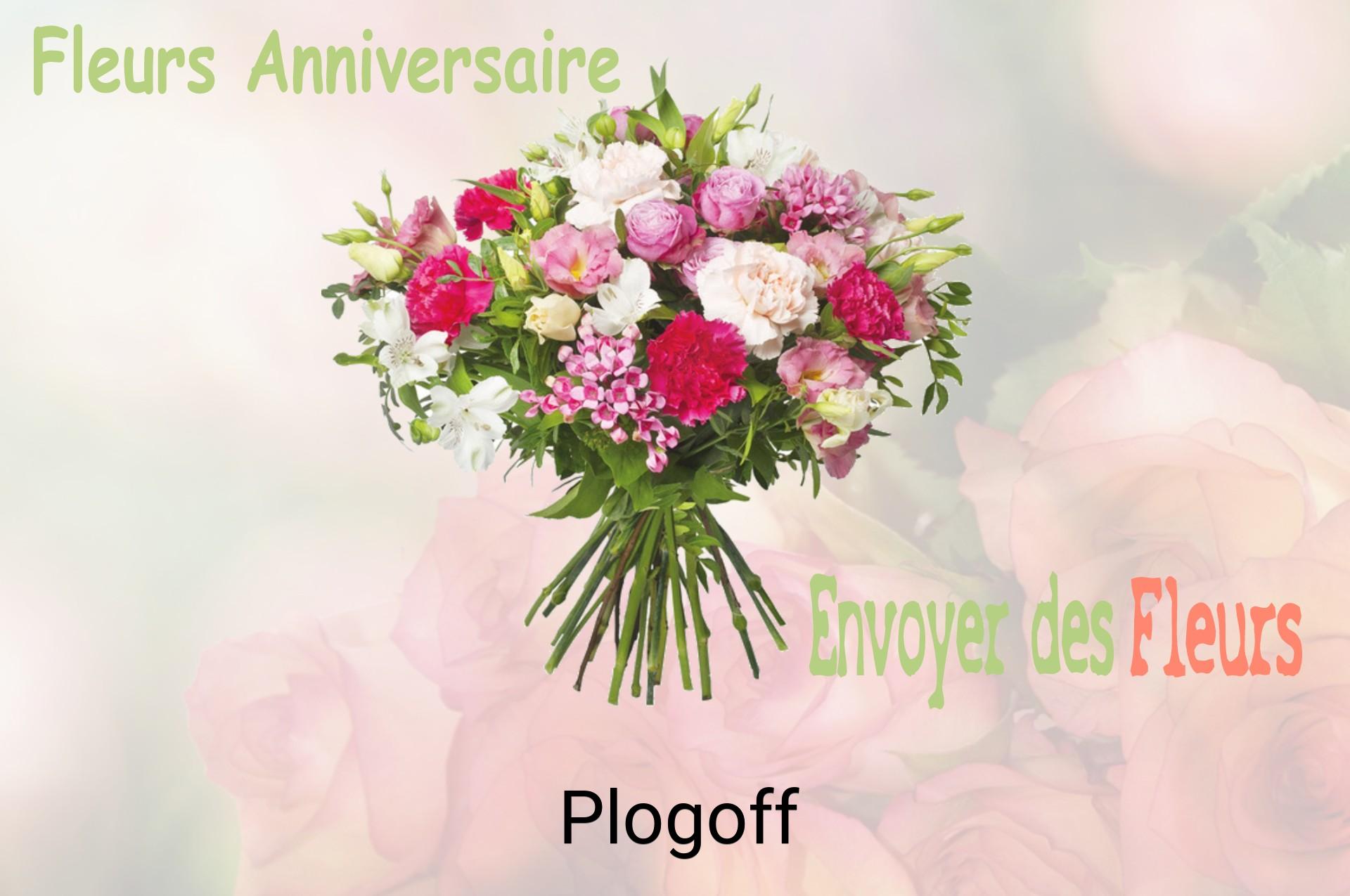 Bouquet de fleurs d’anniversaire livré à Plogoff