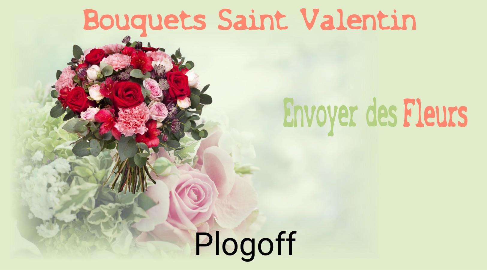 Roses de Saint-Valentin livrées à Plogoff